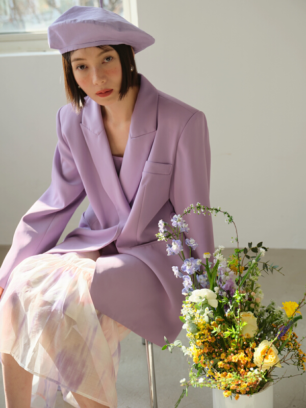 New year in early spring! [new open] temperament versatile design sense of minority high sense fried Street suit gw22011# zxl
