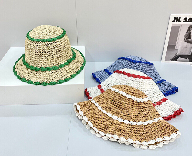 [aestheticism hat industry] Korean woven fisherman hat 2931# LSL