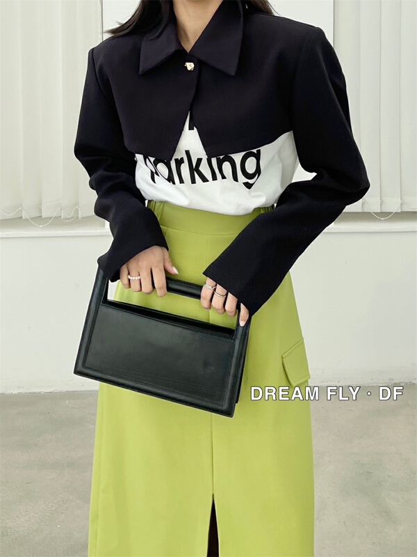 New year in early spring! [dream fly] Korean alphabet fake two small shirts 61065# XJ