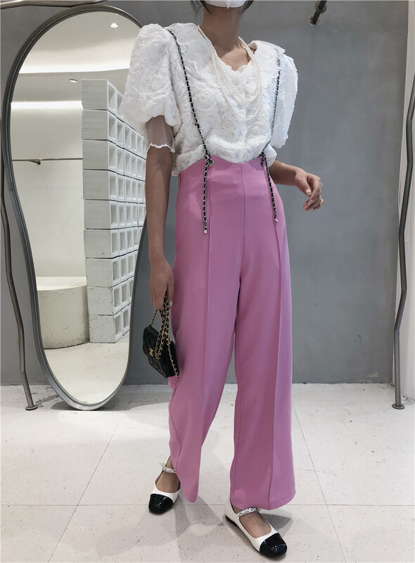 [rich rich] Korean high waist slim casual pants 9202# zyh