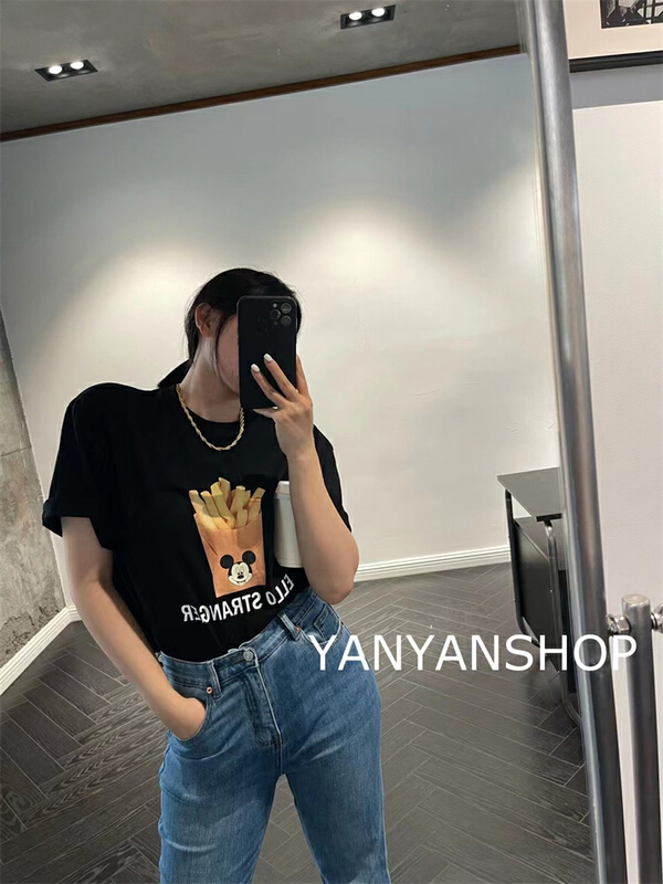 【YANYAN SHOP】韓系圖案印花短袖T恤  8071#  HYY