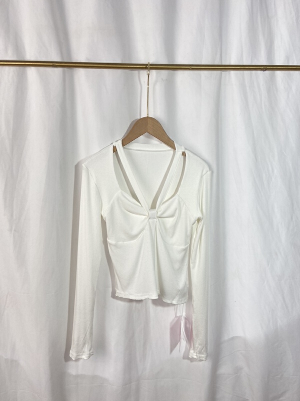 New in early summer! [Yi show shop] slim shirt 1079# CL with a sense of design