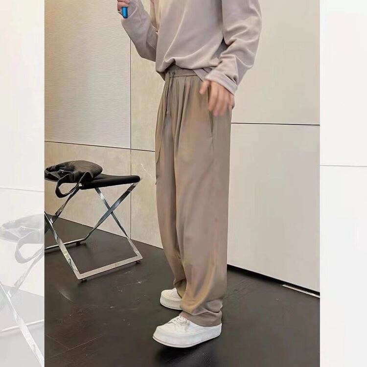 New year in early spring! [Shenzhi] drawstring simple and versatile casual pants 2212# ZZL