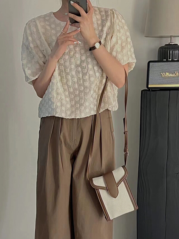 [tototellme] Korean Pullover short sleeve shirt 20459# HBx