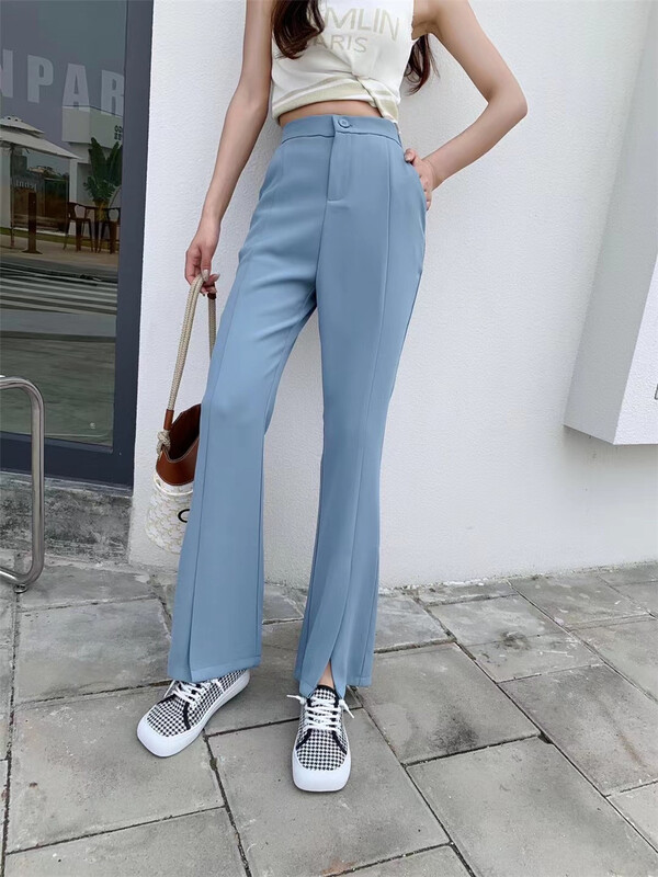 [Manulife] elastic waist comfortable Korean trousers 1857# ll