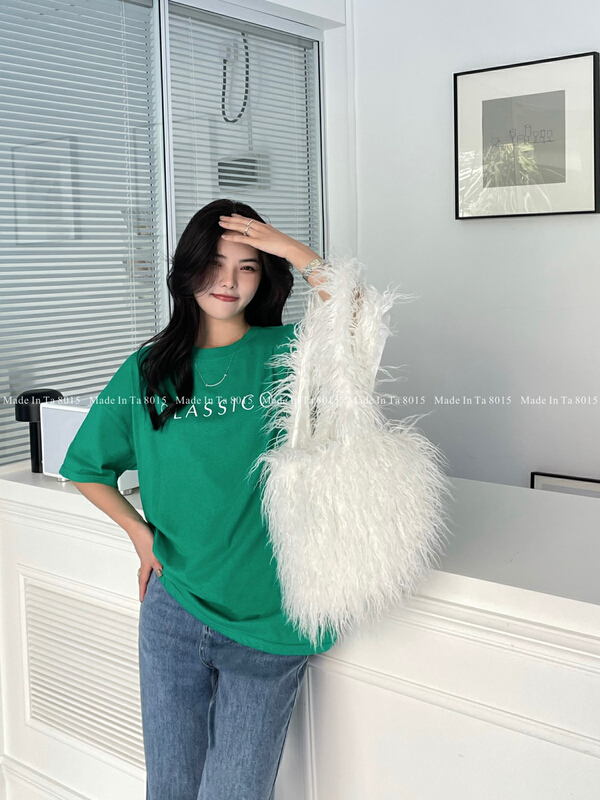 New year in early spring! [TA +] crew neck loose letter print short sleeve T-shirt 8015# XYY