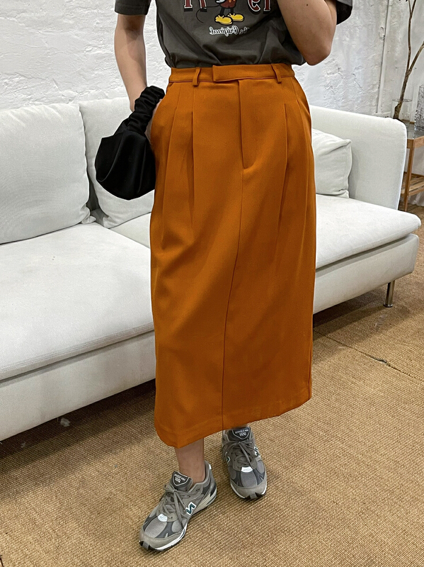 In early summer! 【 trustme 】 Korean high waist slim skirt 66060\ozq