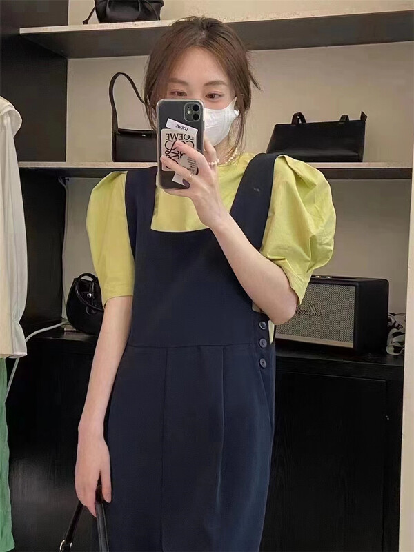 [Susan] bubble sleeves are simple, versatile and slim, ys1-18091# LSW