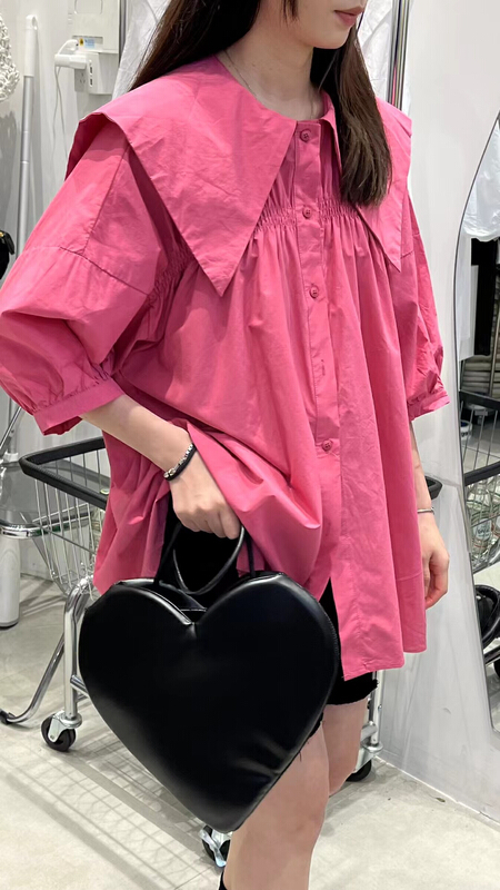 [replace] Korean version baby collar age reducing shirt ys2-2023# XYY