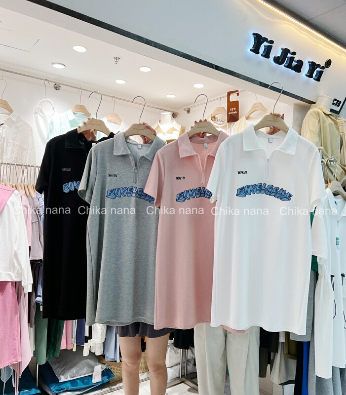 New year in early spring! [Yi Jia Yi] Korean letter casual dress 02200# cqw