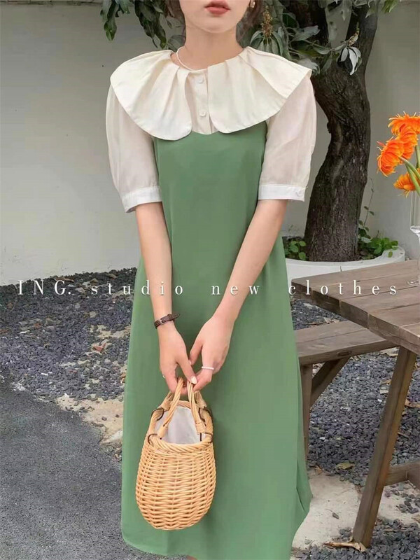 [Xiangli] simple shirt + bandage dress two-piece suit 2013# PCZ