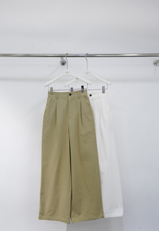 goods in stock! New year in early spring! [C oni] high waist loose straight casual pants oz222p4334# zxl