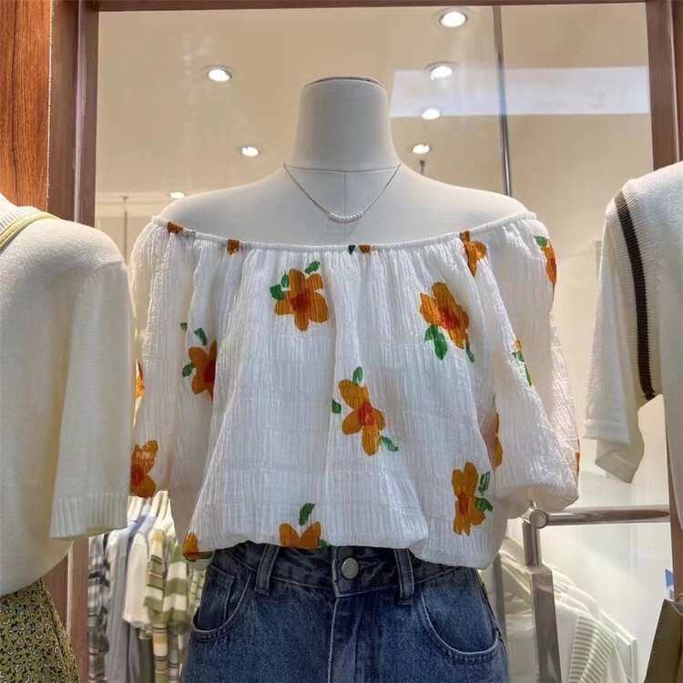 goods in stock! [Xiaomi] a small number of one line neckline fashion small shirts (only selling small shirts) 81127# ll