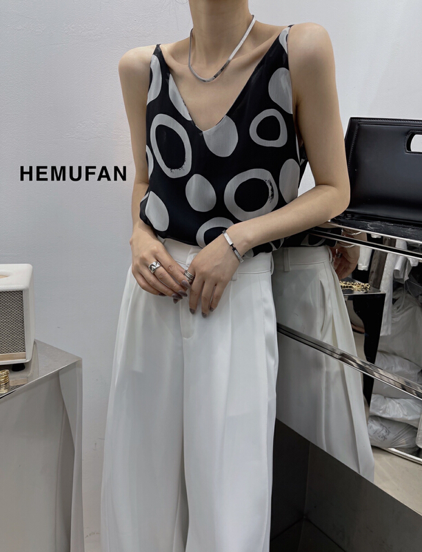 goods in stock! [hemufan hemufan] suspender color matching fashion vest / suspender (only selling vest) 3352# L