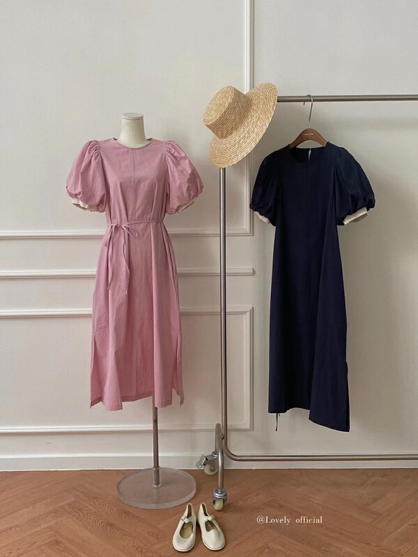 [lovely] French temperament aging fugitive princess dress s0119# HBx