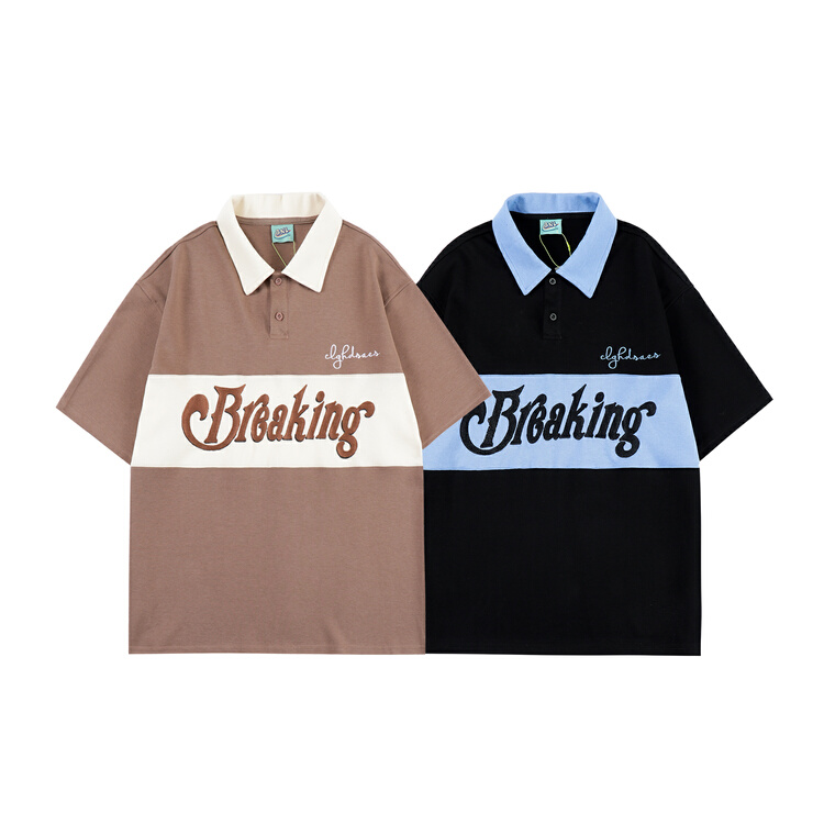 [ZL # embroidered shirt] pozl # personalized