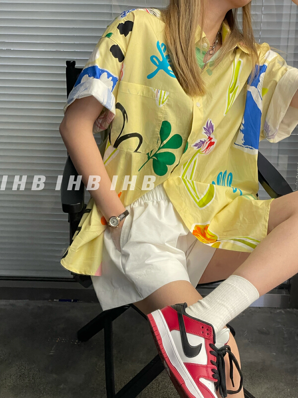 New in early summer! [I style] Korean versatile shirt 8202# ozq