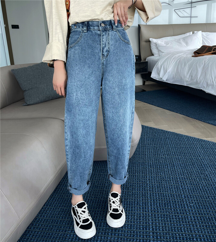 [M8 denim] fashion temperament trend versatile jeans 28156# LSL