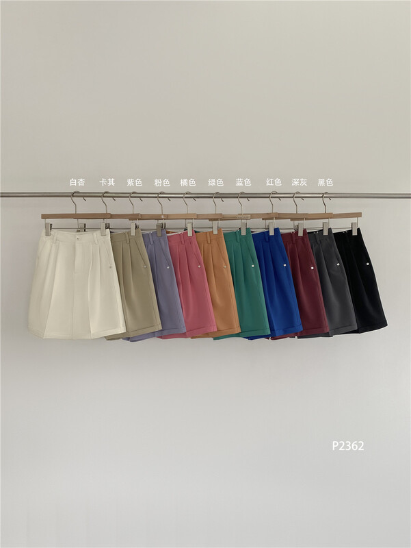 [simnice] simple solid color versatile casual shorts p2362# cqw