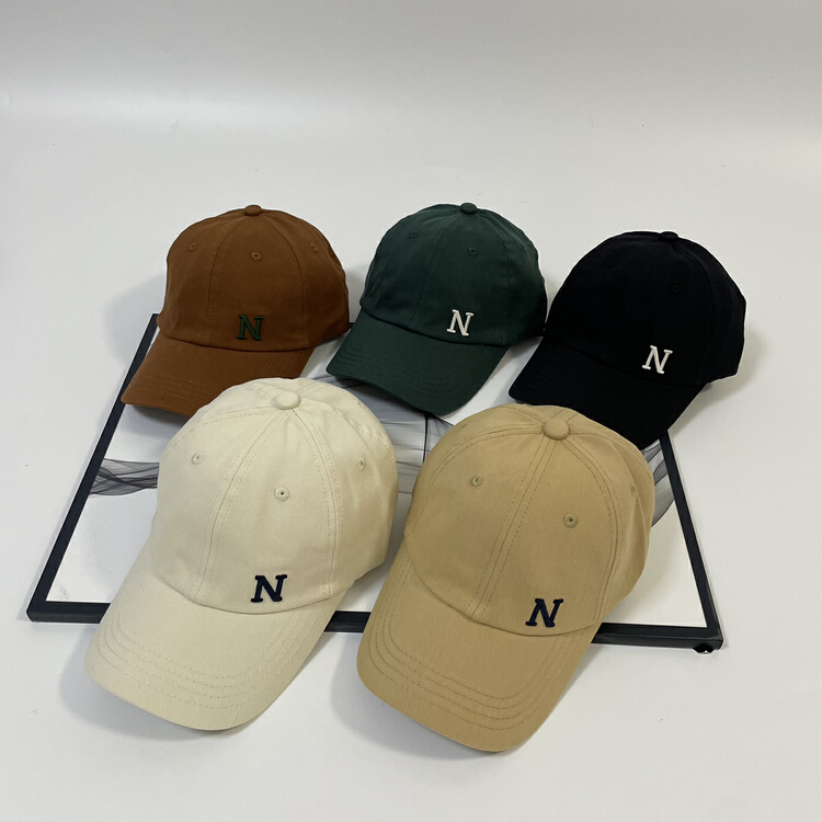 [aestheticism hat industry] Korean letter Embroidered Baseball Hat 3071# LSL