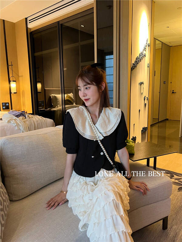 New in early summer! [1. One] Korean style elegant blouse 8036# WPL