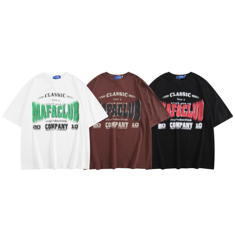 [INS error] Korean print versatile short sleeve T-shirt t2509# hyy