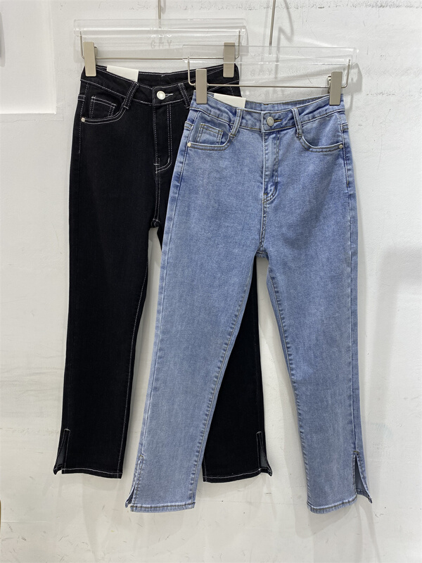 New year in early spring! [Gu Muyu] Korean personalized casual jeans gm2022# ZSY