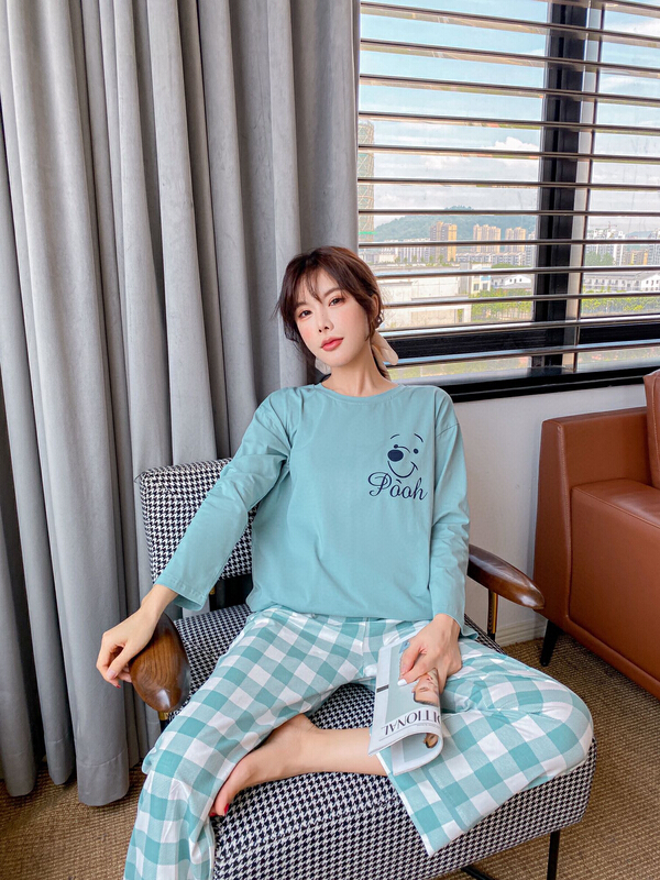 New year in early spring! [CXU] Korean printed loose and versatile pajama set 3031# ZZL