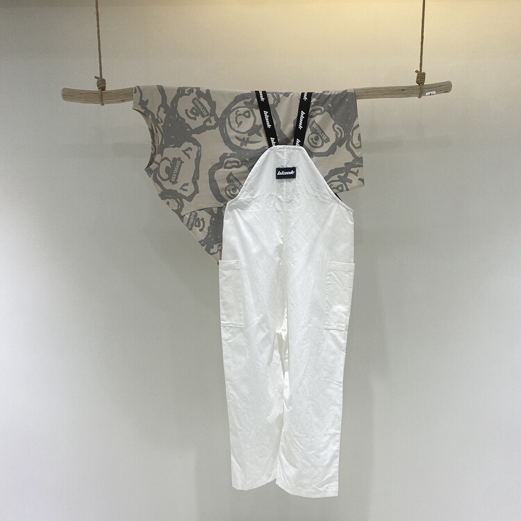 [cuckoo village] Korean style fashion loose letter suspenders 3994# CSX