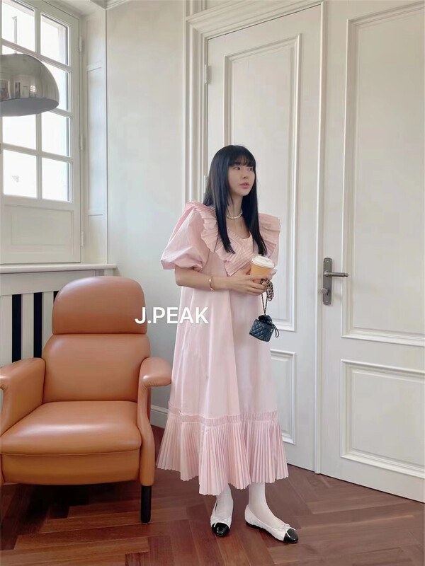 [rich] lady simple temperament dress 2522# zyh