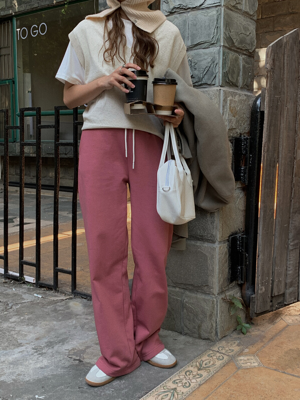 goods in stock! New year in early spring! [ever true] loose straight casual pants 33217# CLS