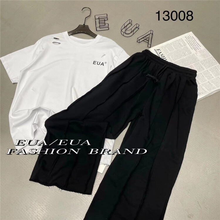 [European and American trend] Korean wide leg comfortable casual pants (only pants) 13008# L