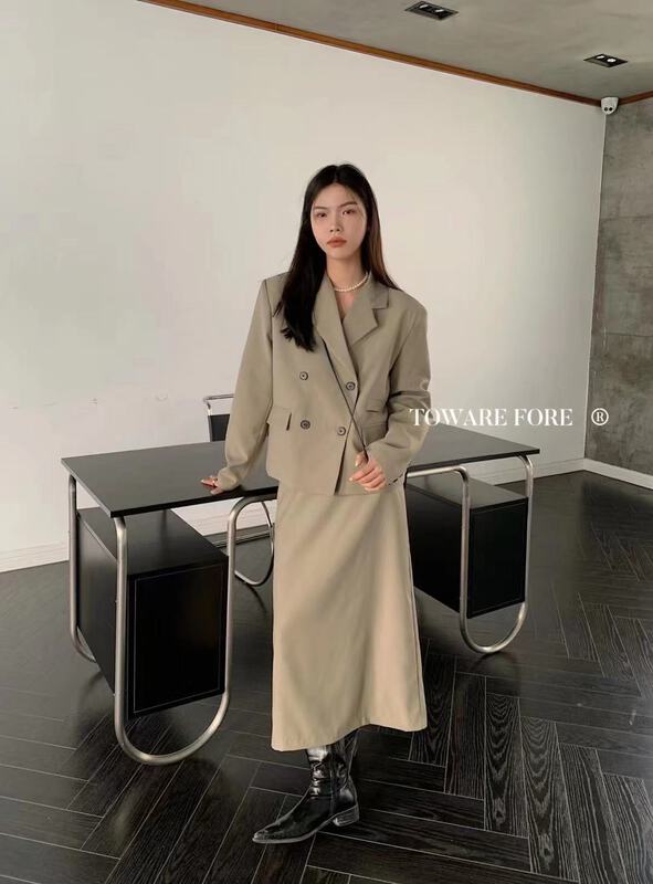 New year in early spring! [ward front] temperament: versatile suit + slim skirt suit w6065# zxl