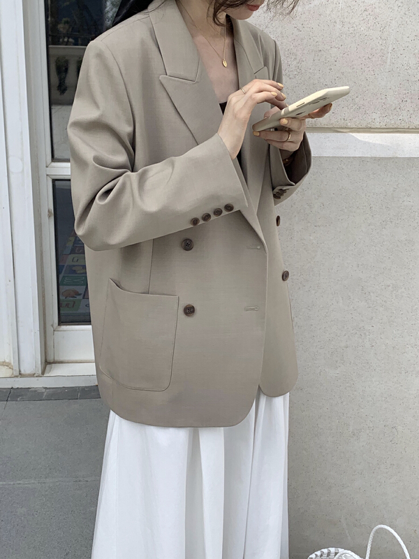 Original price 190.63! Early spring! [T.G] versatile fashion suit 16710# cqw
