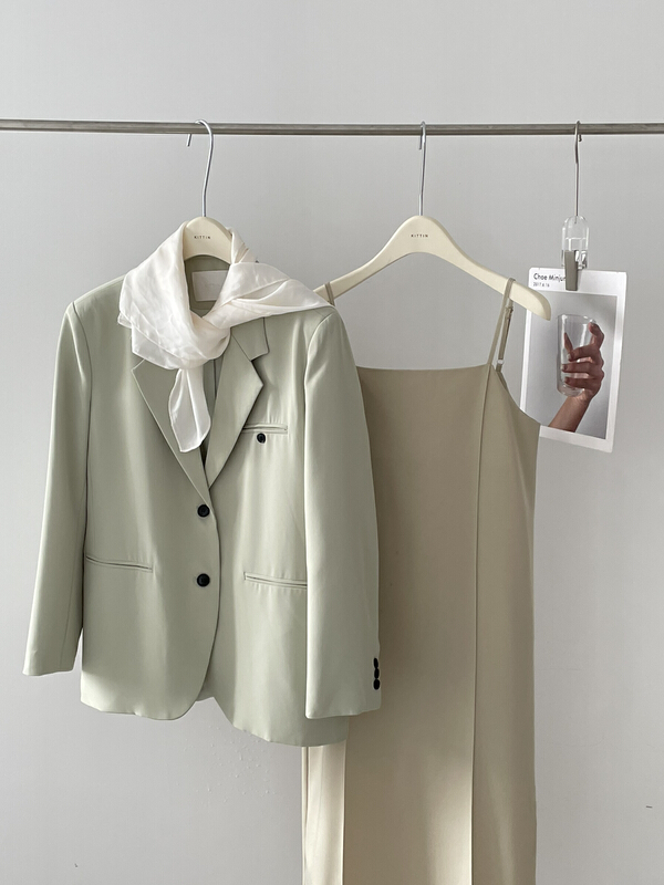 goods in stock! New year in early spring! [Kittin] fashionable and atmospheric single breasted suit 208# L