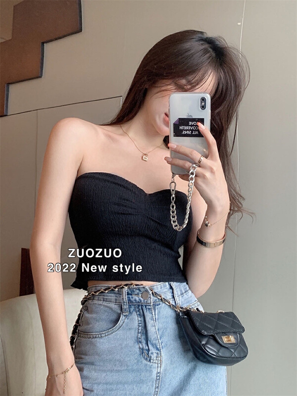 [Zuo Zuo] Korean version of versatile Pullover bra 3006# ozq