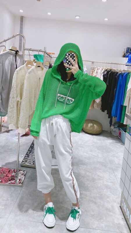 New in early summer! [Dani] Korean fashion hooded sweater 3233# zyh