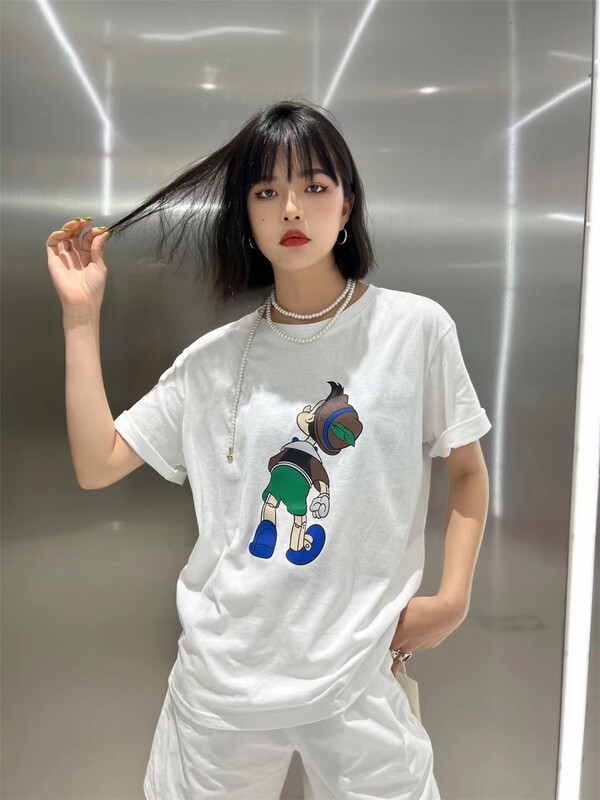 [Xixi studio] little boy print personalized short sleeve T-shirt 8922# XYJ