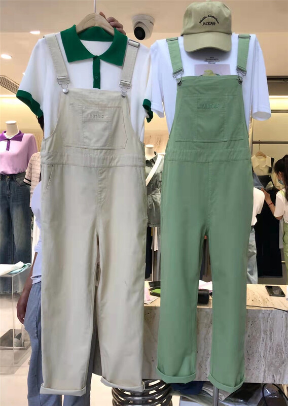 New in early summer! [Boran buran] Korean version of versatile solid color suspenders (only suspenders) 7037# XYY