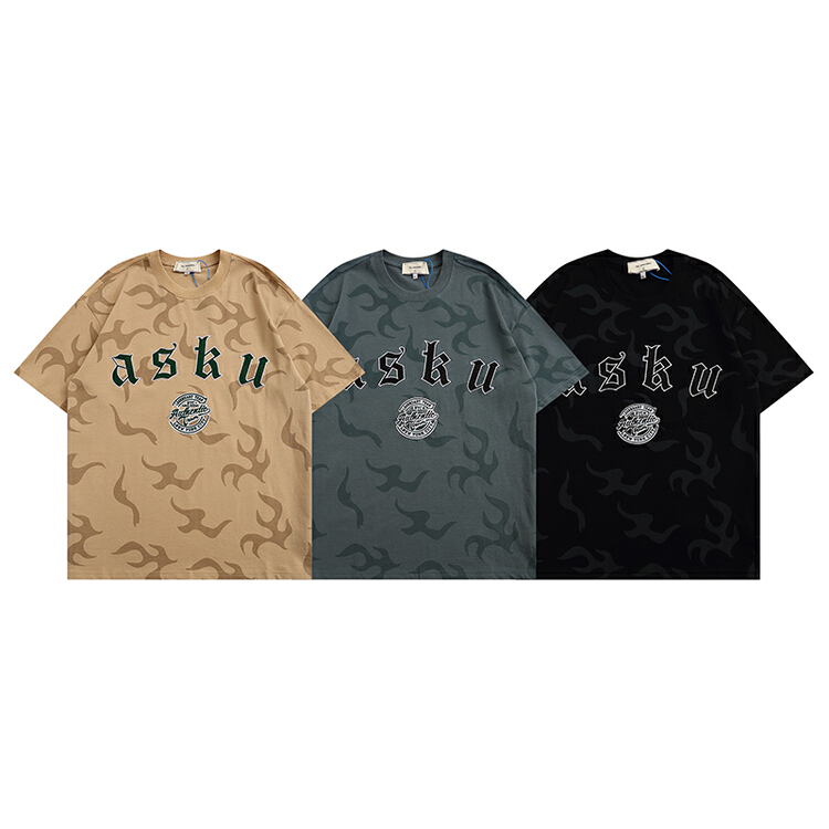 [the unaved] men's and women's personalized embroidered short sleeve T-shirt 2277# ZZL