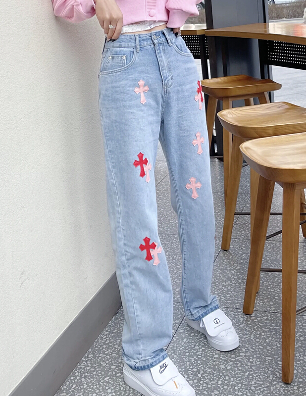 goods in stock! New year in early spring! [dressery] straight wide leg versatile jeans 6088# ozq