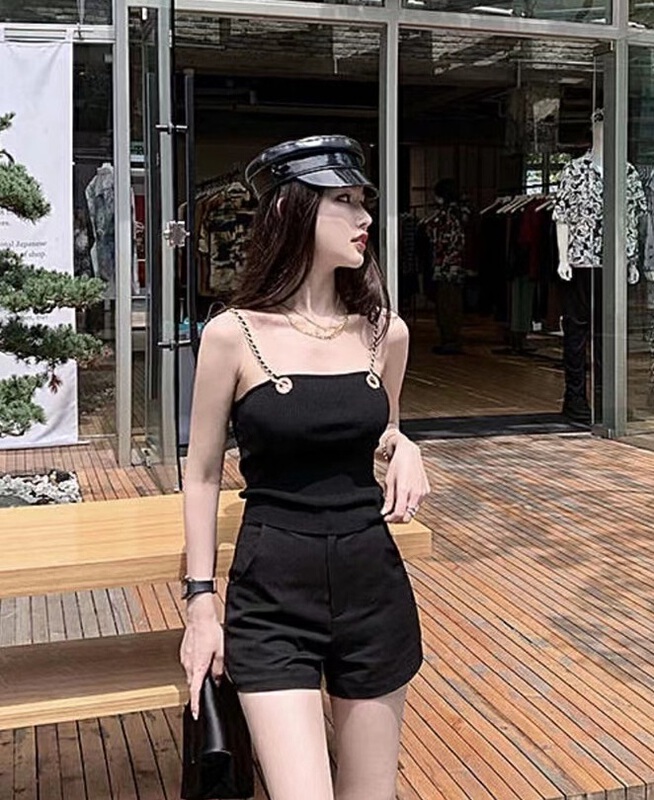 [Linna] Korean pure color fashionable casual shorts 7012# zxx