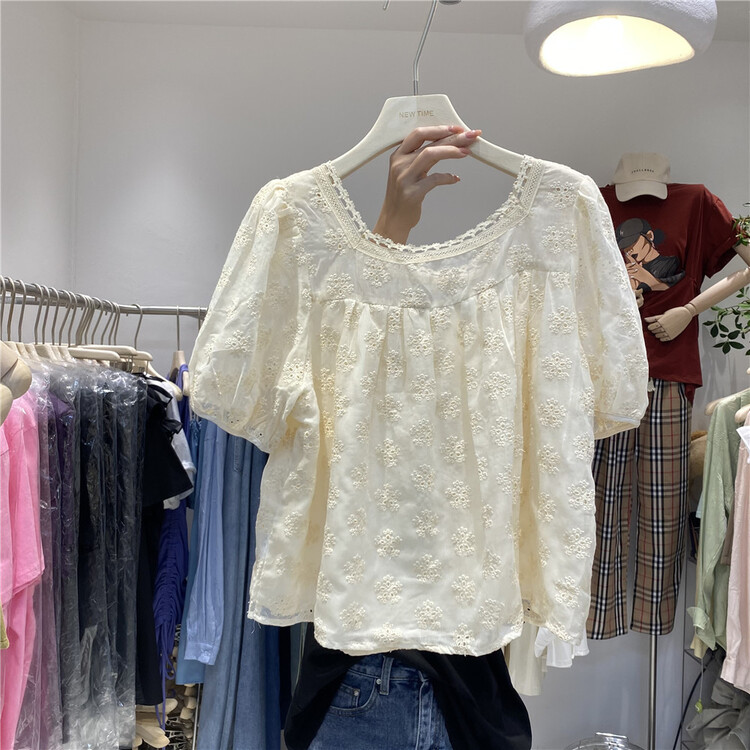[new time] personalized and versatile Crocheted blouse 1180# XYY