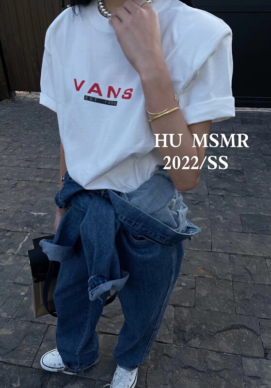 New year in early spring! [Hu] letter loose Pullover short sleeve T-shirt ys1-6360# zyh