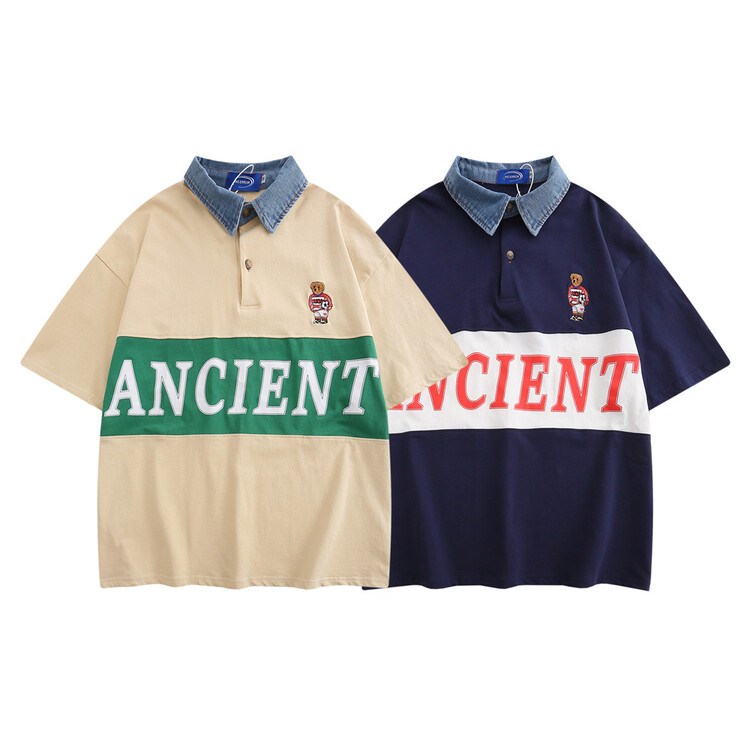 New in early summer! [INS error] casual letter Unisex short sleeve T-shirt p1722# hyy