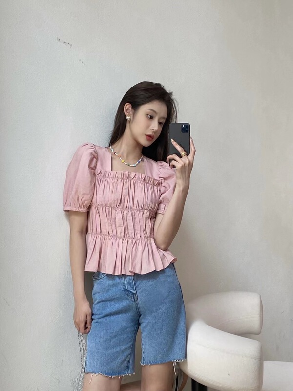 [modern 197] sweet aging thin shirt 8992# zyh