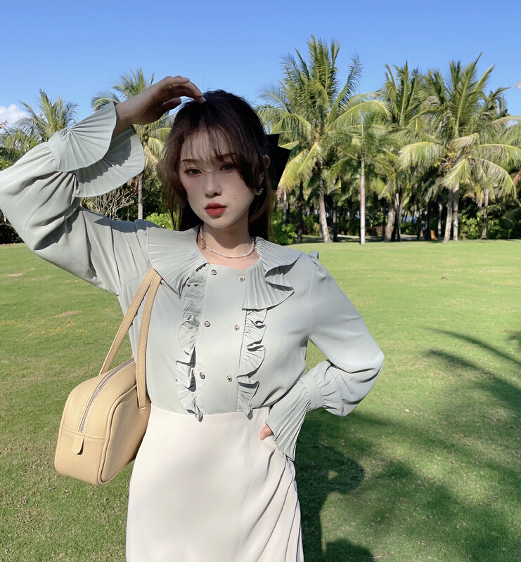 New year in early spring! [J2. J1wg] simple aging loose Vintage shirt 22016# cqw