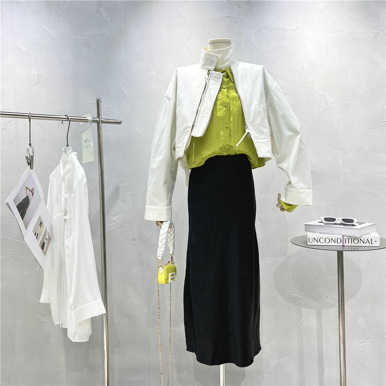 Cxdhh / new in early spring! [strict selection - planting grass and trees] Korean version of simple and versatile skirt xc11-50344# XYJ