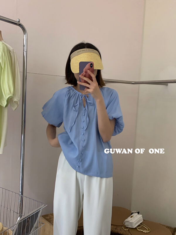 [Guwan] Korean style loose fitting shirt 2299# zxx