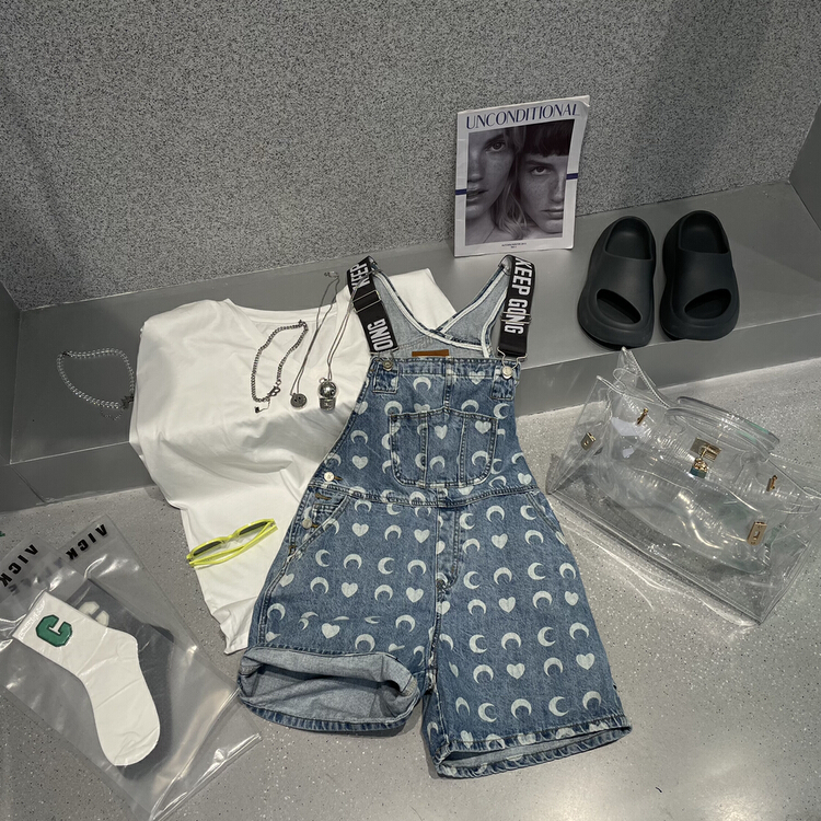 goods in stock! New in early summer! [bobo1972] personalized full print fashion suspender cl216980# ozq